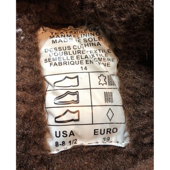 Pajar Canada Brown Lined Winter Snow Boots Womens 39 / 8-8.5 (v7k) - Picture 11 of 12